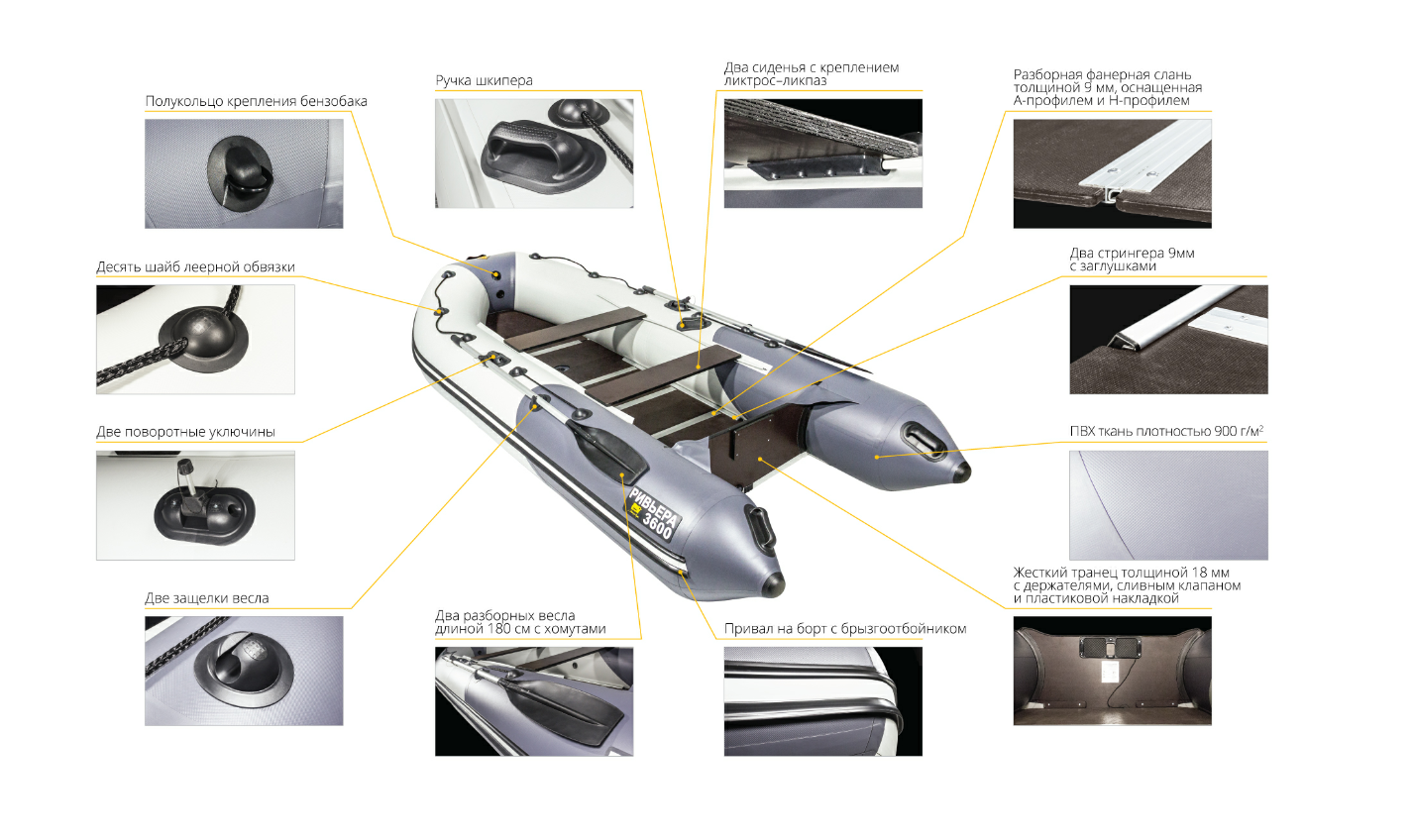 Лодка Ривьера Компакт 2900 СК в Ноябрьске