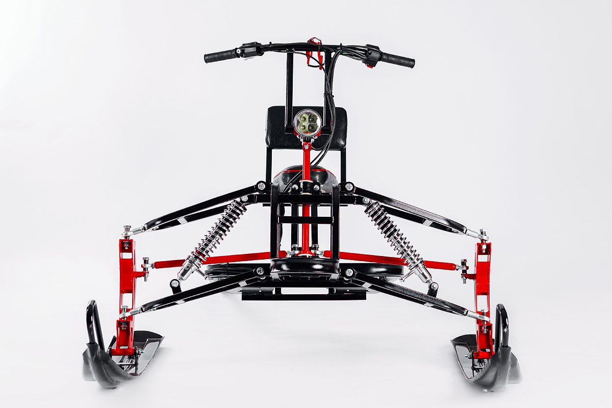 Лыжный модуль IKUDZO с подогревом ручек металлические лыжи в Ноябрьске