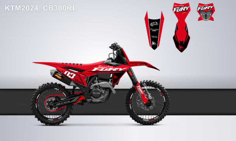 Кроссовый мотоцикл Sanchez Fury CB300RL в Ноябрьске