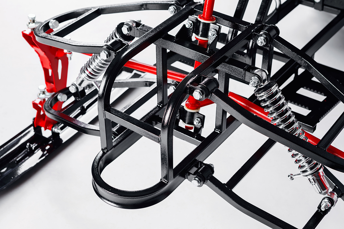 Лыжный модуль IKUDZO с подогревом ручек металлические лыжи в Ноябрьске