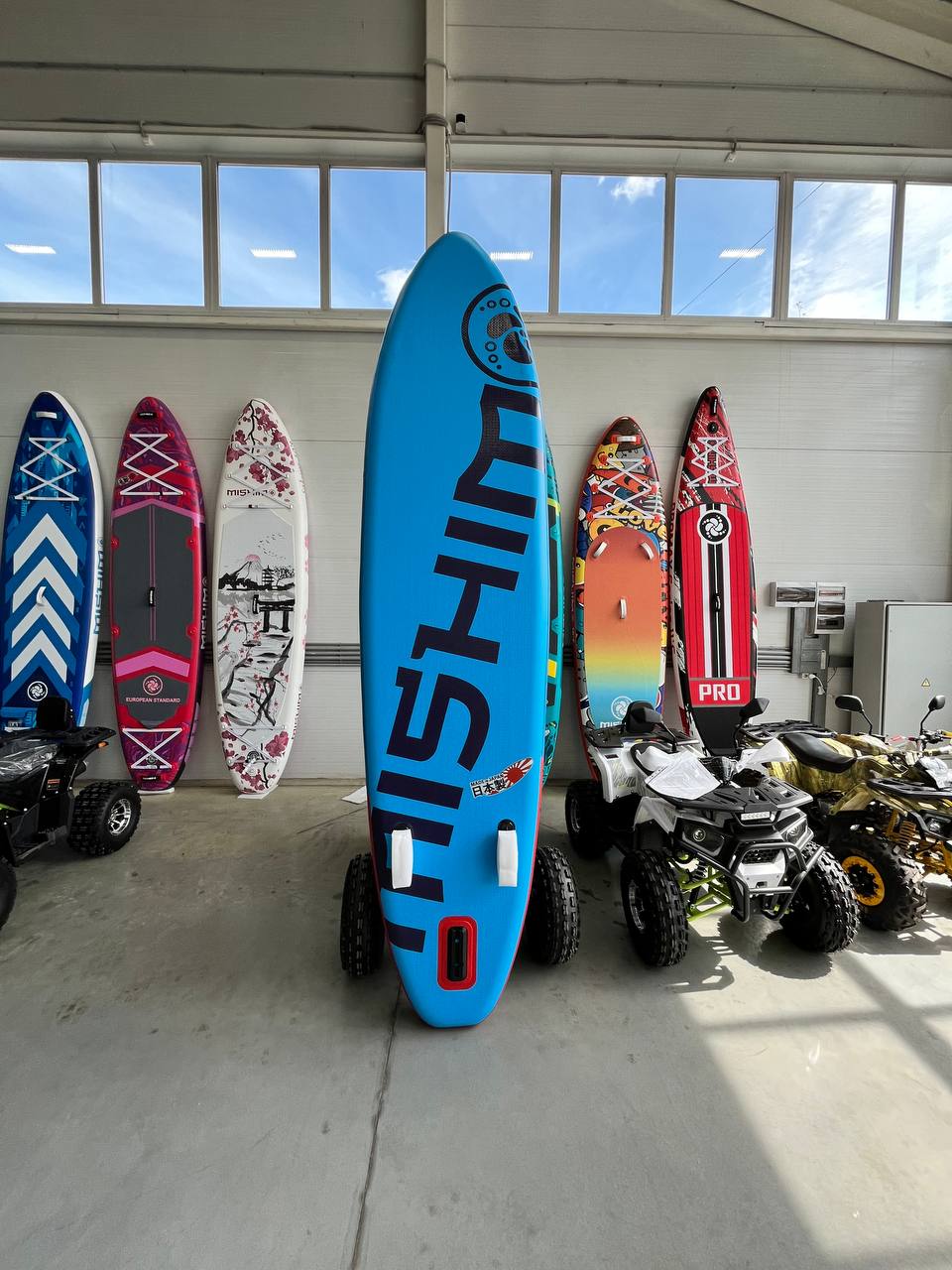 SUP (САП) Доска MISHIMO FLY AIR BLUE 10,8’ (330см) в Ноябрьске