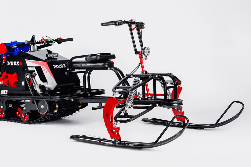 Лыжный модуль IKUDZO с подогревом ручек металлические лыжи в Ноябрьске