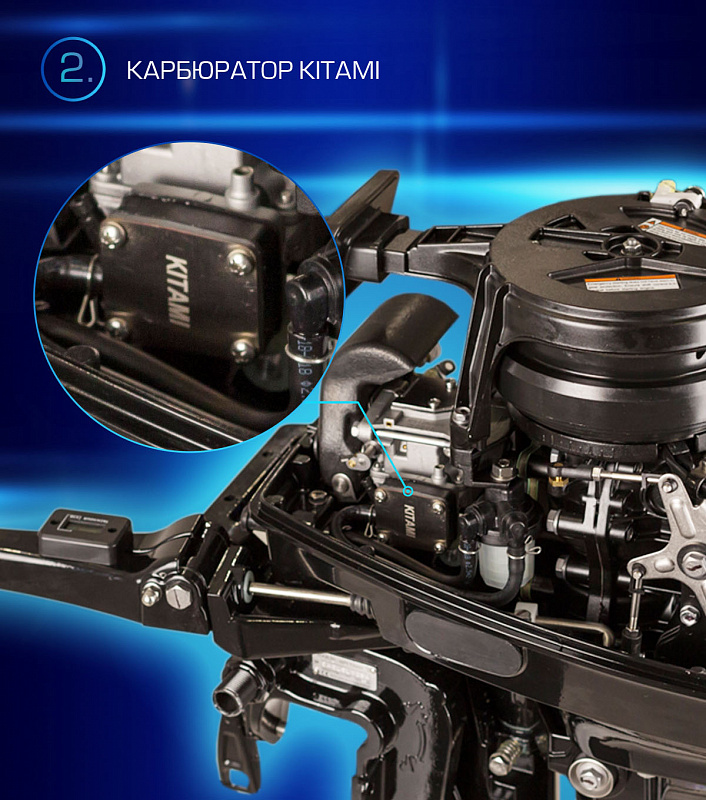 Лодочный мотор MARLIN PROLINE MP 9.9(20) AMHL FORCE в Ноябрьске