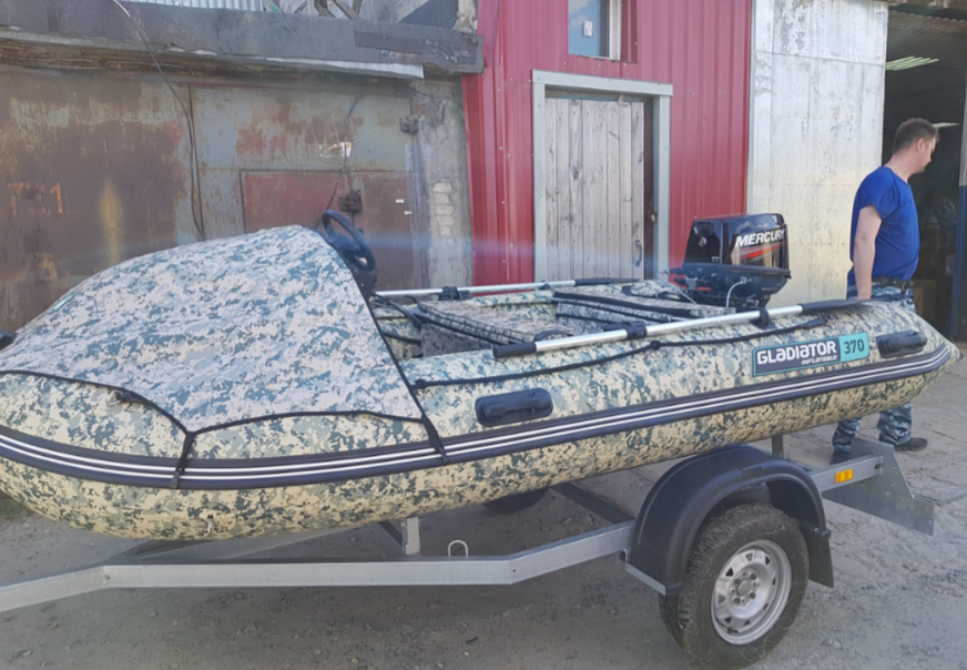 НАДУВНАЯ ЛОДКА GLADIATOR C370AL в Ноябрьске