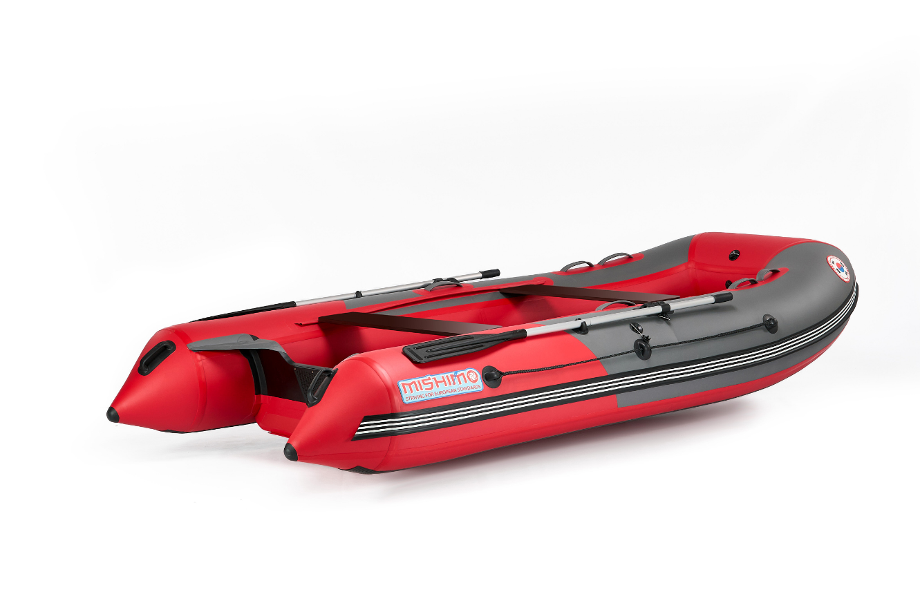 КОМПЛЕКТ ЛОДКА MISHIMO PRO 350 + ЛОДОЧНЫЙ МОТОР MARLIN MP 9.9 (15) AMHS PROLINE в Ноябрьске