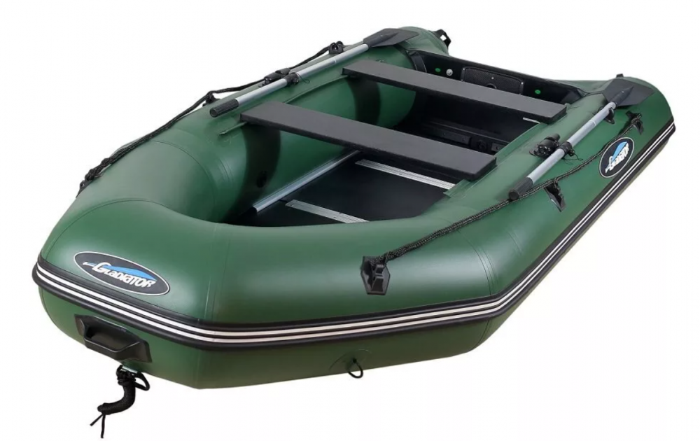 МОТОРНО-ГРЕБНАЯ ЛОДКА ПВХ GLADIATOR A 320 ТК С ФАНЕРНЫМ ПОЛОМ в Ноябрьске