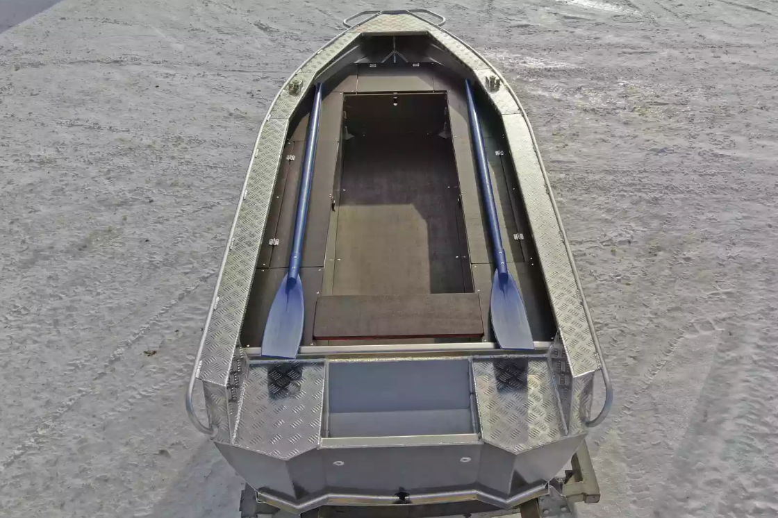 Алюминиевая лодка Wyatboat-340 РМ в Ноябрьске Алюминиевая лодка Wyatboat-340 РМ в Ноябрьске