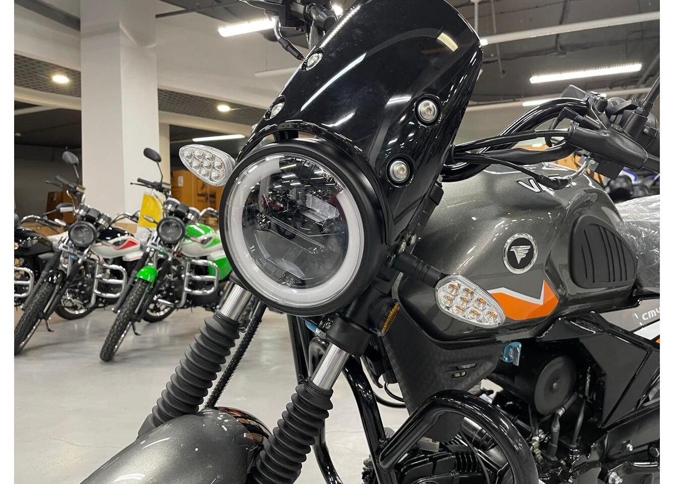 Мопед VMC NOVA 49сс (125сс) Led Full, дисковый тормоз, RKB RATO с баланс. валом, сигнализация в Ноябрьске