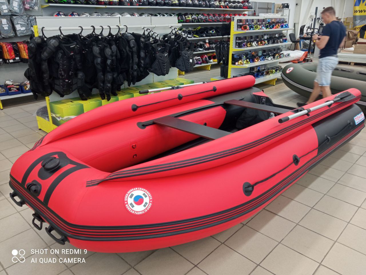 Лодка MISHIMO RIVER FJET PRO 410  под водомет в Ноябрьске