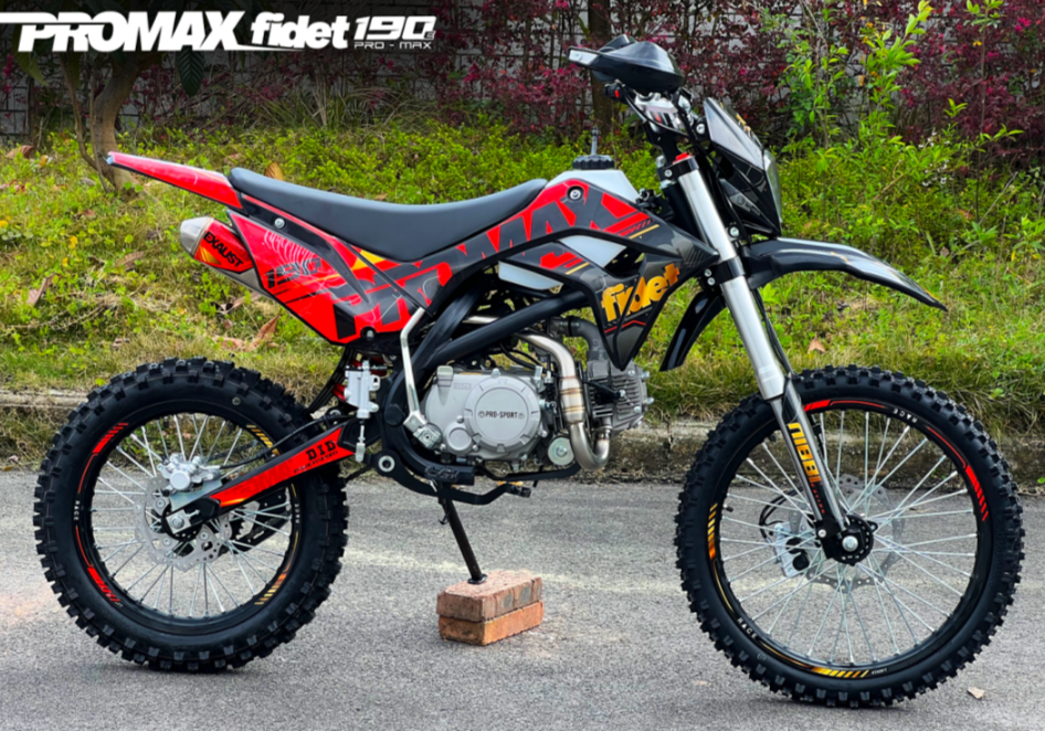 Мотоцикл (питбайк) PROMAX FIDET (ФАЙДЕТ) 190E MAX PRO LUX 19/16 в Ноябрьске