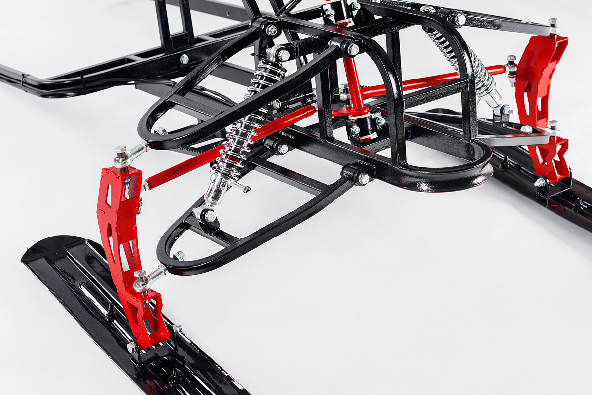 Лыжный модуль IKUDZO с подогревом ручек металлические лыжи в Ноябрьске