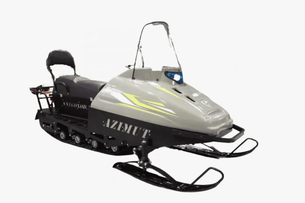 Миниснегоход Бурлак Азимут 24 л.с. , эл.запуск, реверс, тормоз гидравл, капот серый в Ноябрьске