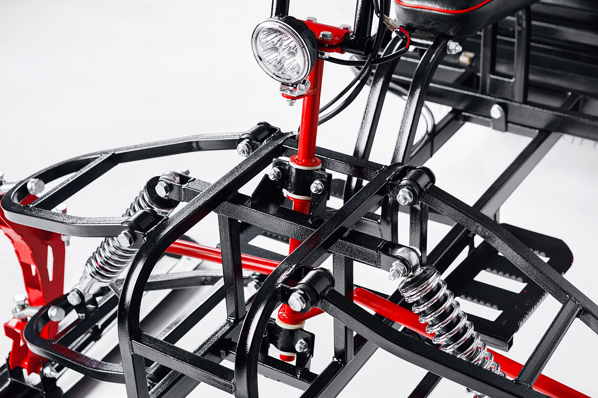 Лыжный модуль IKUDZO с подогревом ручек металлические лыжи в Ноябрьске