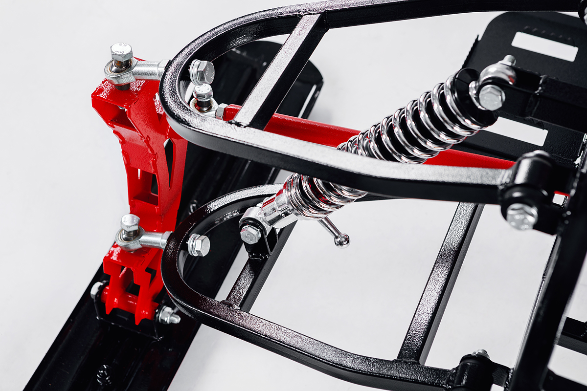 Лыжный модуль IKUDZO с подогревом ручек металлические лыжи в Ноябрьске