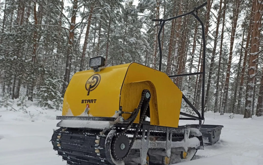 Мотобуксировщик РЫБАК СТАРТ Lifan 15 л.с. (металлический капот) в Ноябрьске