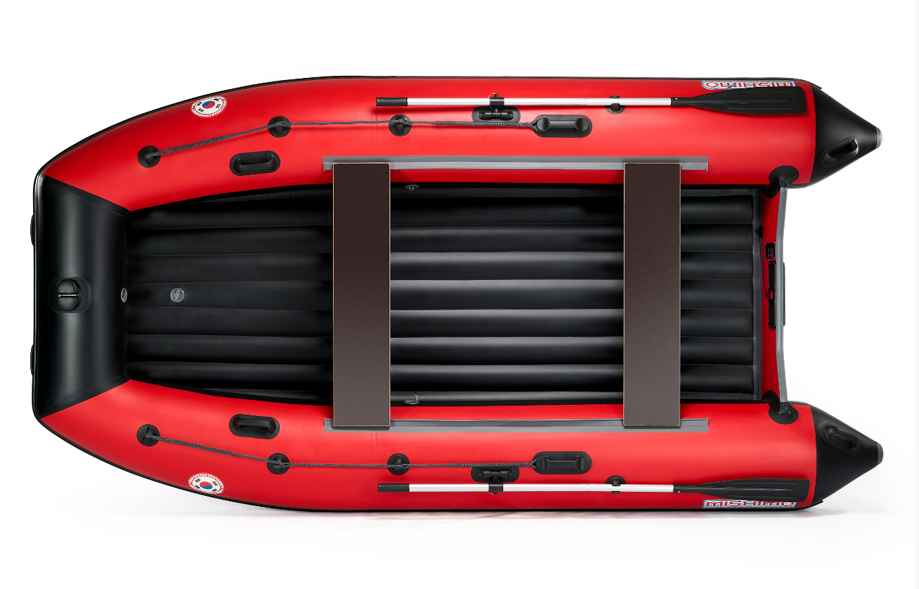 КОМПЛЕКТ ЛОДКА MISHIMO RAPID 380 + ЛОДОЧНЫЙ МОТОР MARLIN MP 9.9 (20) AMHS PROLINE FORCE в Ноябрьске