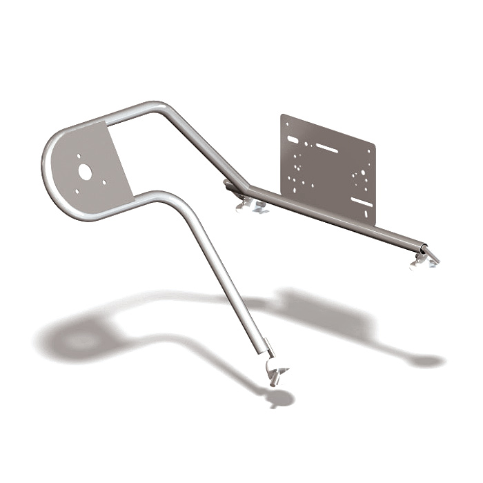 Стойка рулевая с креплением на баллон надувной лодки 25мм в Ноябрьске