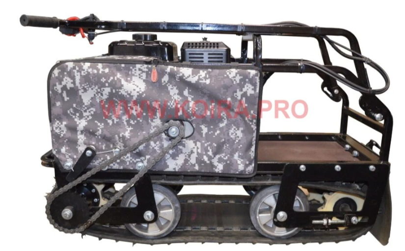 Мини мотобуксировщик КОЙРА "Вжик" (107 см) 7 л/с с ручным стартером в Ноябрьске