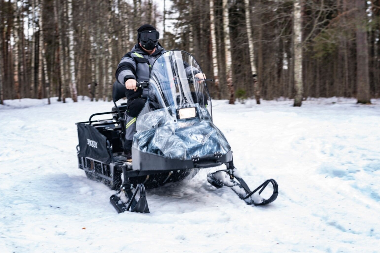 Миниснегоход Бурлак-М Егерь Стандарт 20 л.с. эл.запуск в Ноябрьске