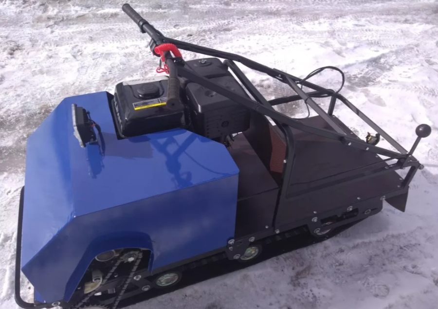 Мотобуксировщик AhtaR ЗИМА с реверсом (задний ход) в Ноябрьске