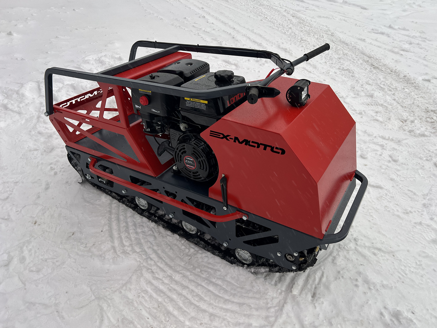Мотобуксировщик EX-MOTO SNOWDOG S500 15л.с в Ноябрьске