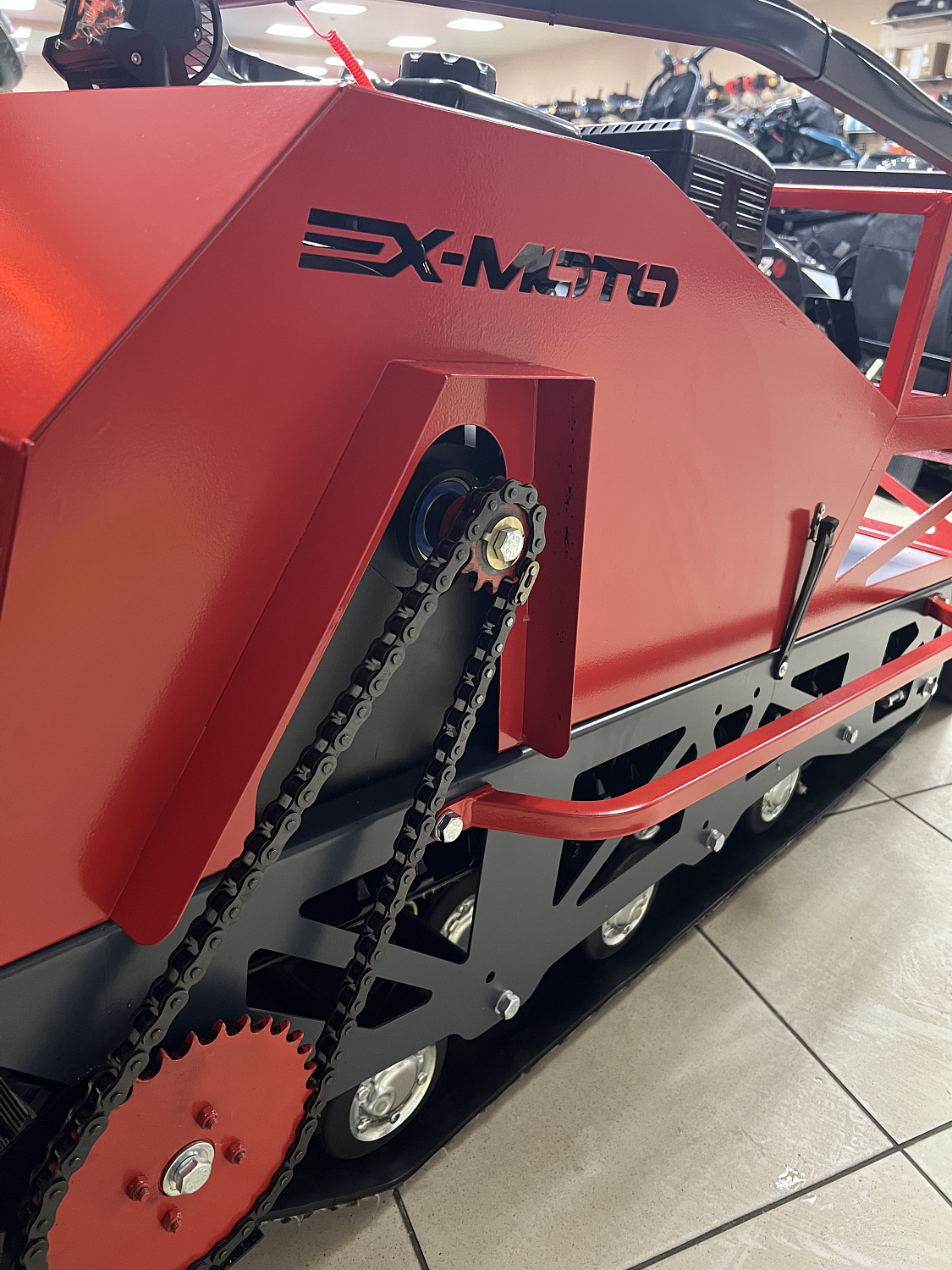 Мотобуксировщик EX-MOTO SNOWDOG S500 15л.с в Ноябрьске