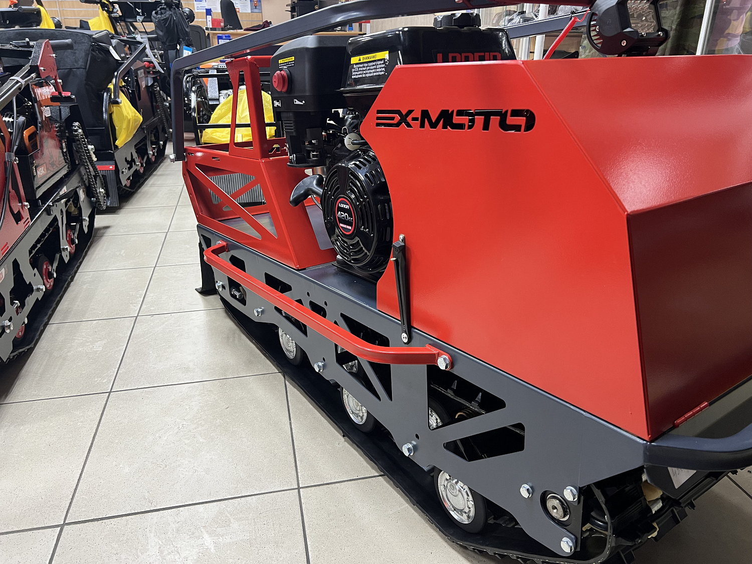 Мотобуксировщик EX-MOTO SNOWDOG S500 15л.с в Ноябрьске