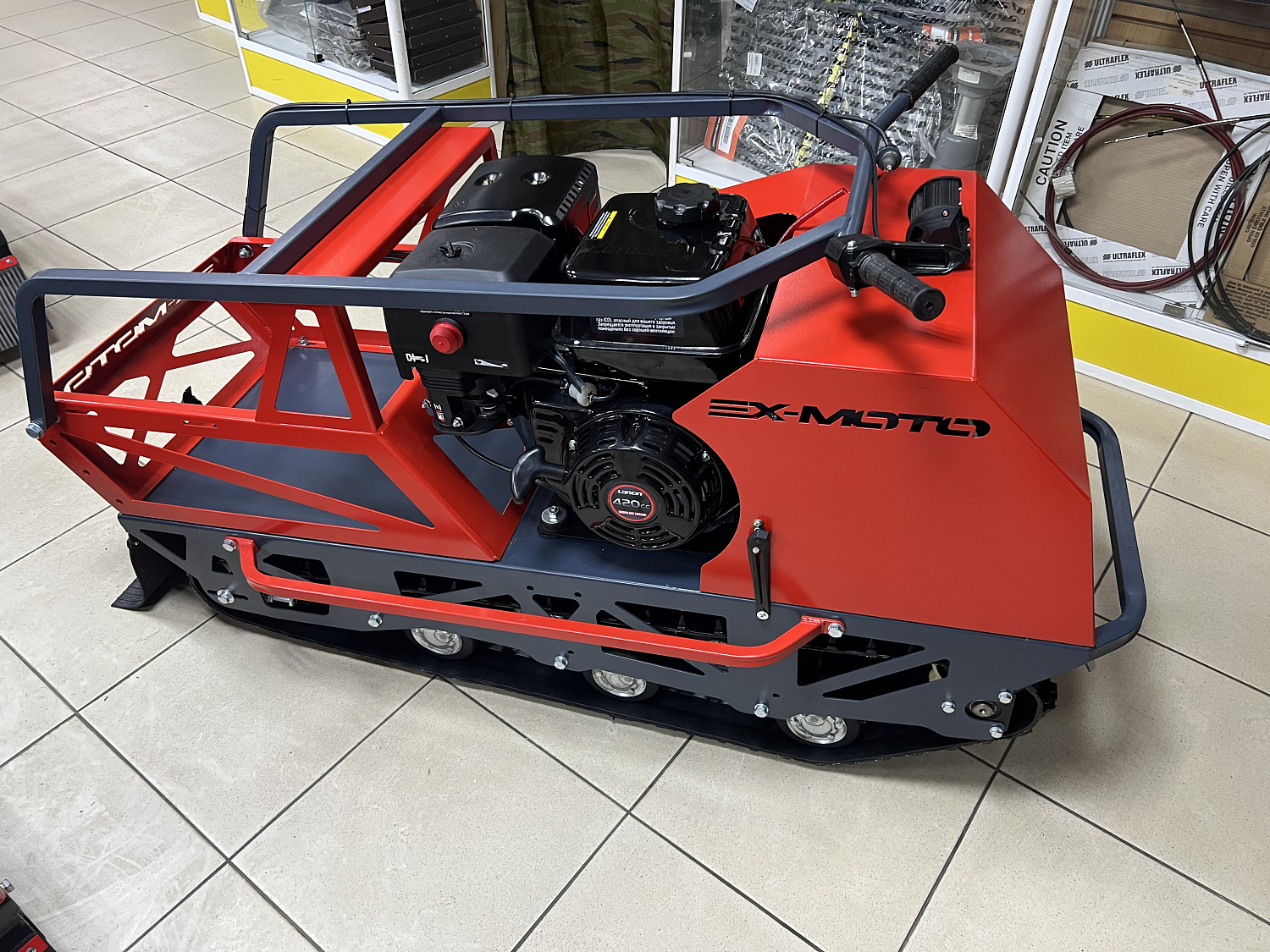 Мотобуксировщик EX-MOTO SNOWDOG S500 15л.с в Ноябрьске