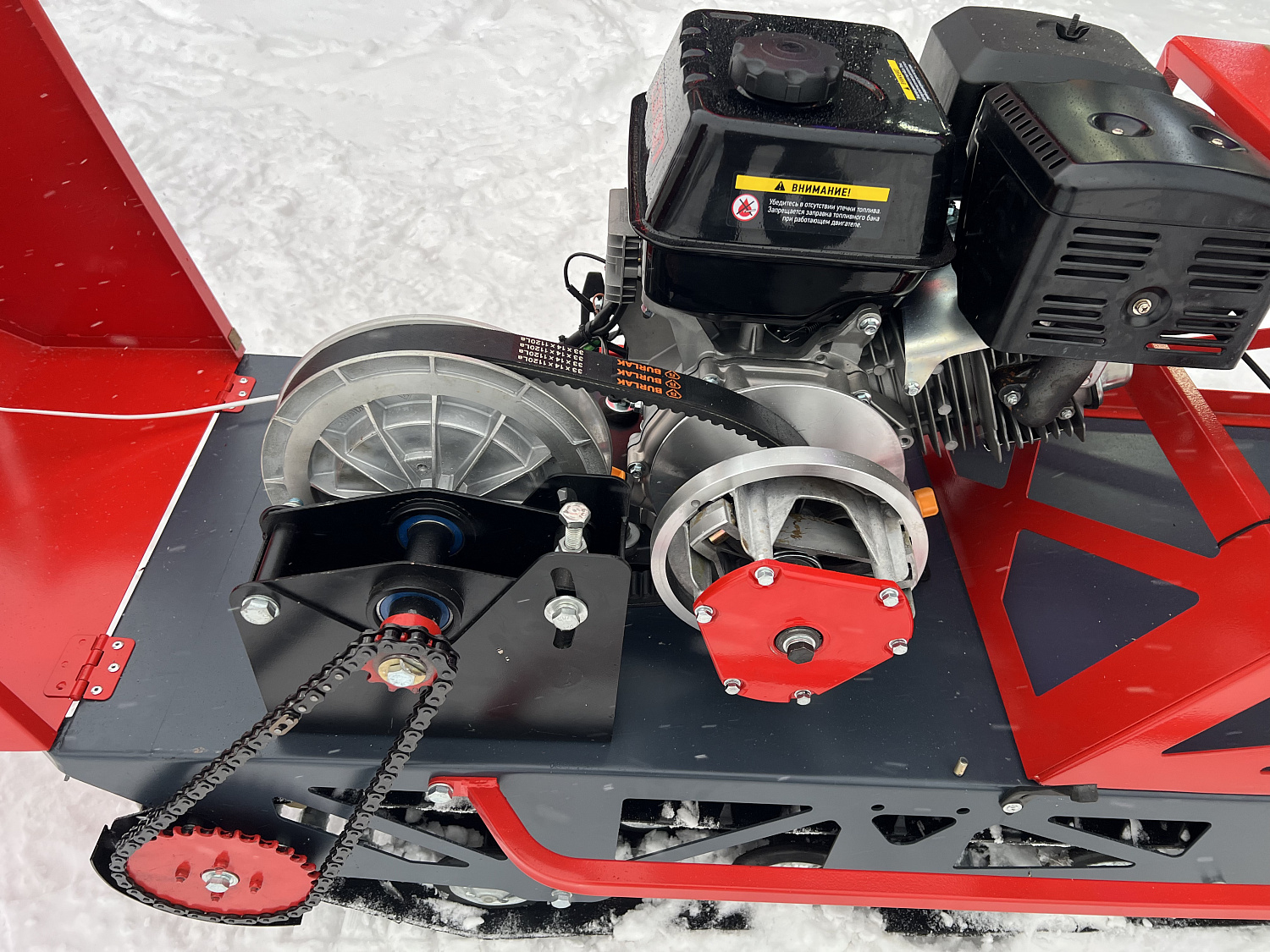 Мотобуксировщик EX-MOTO SNOWDOG S500 15л.с в Ноябрьске