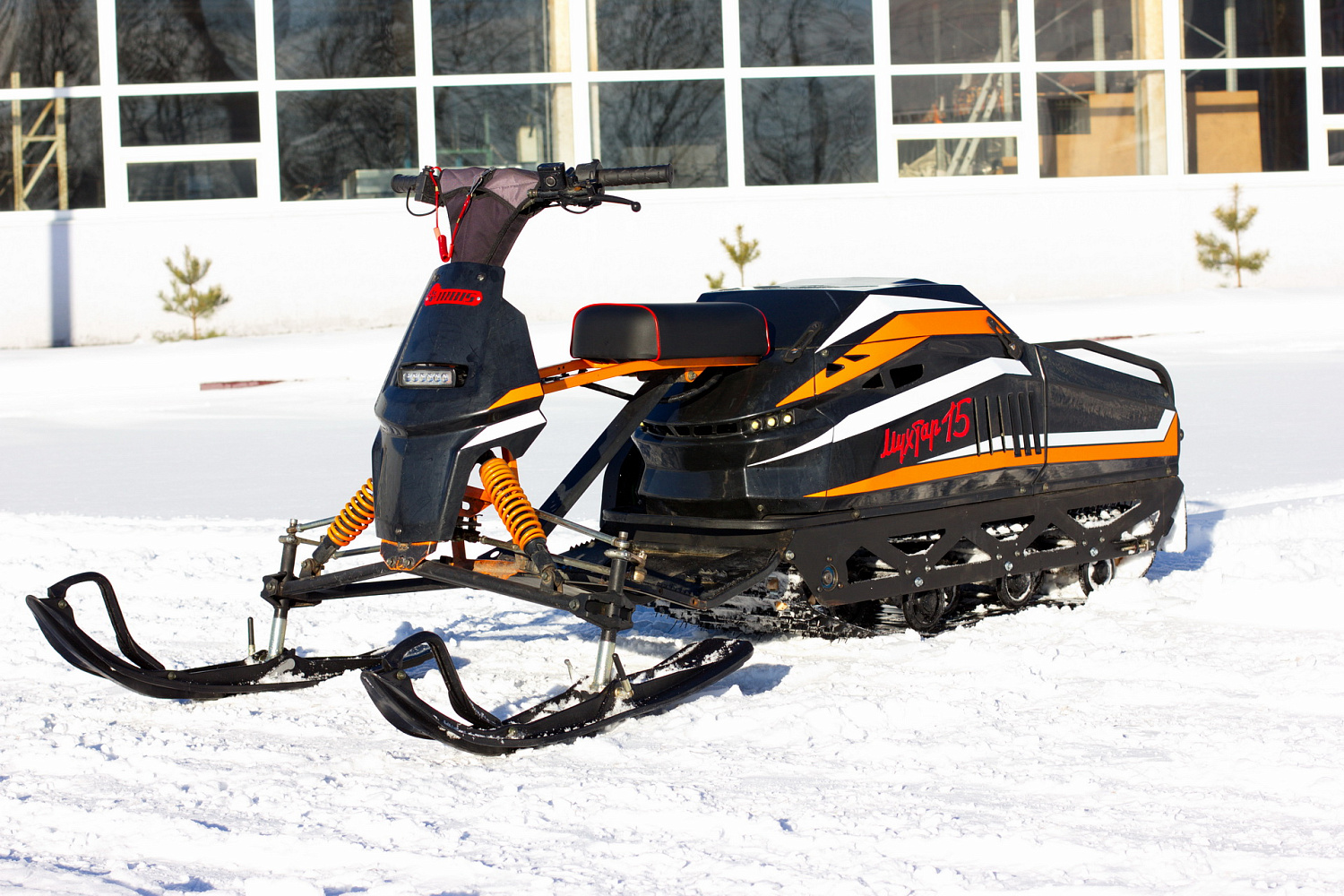 Мотобуксировщик IRBIS Мухтар 15 с лыжным модулем в комплекте в Ноябрьске