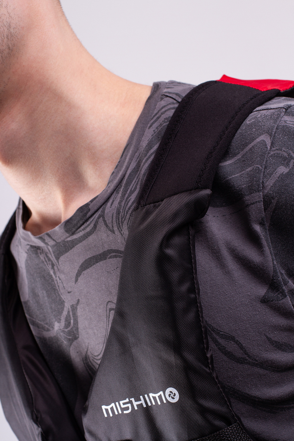 Жилет спасательный MISHIMO PRO Премиум качества Черно-красный в Ноябрьске